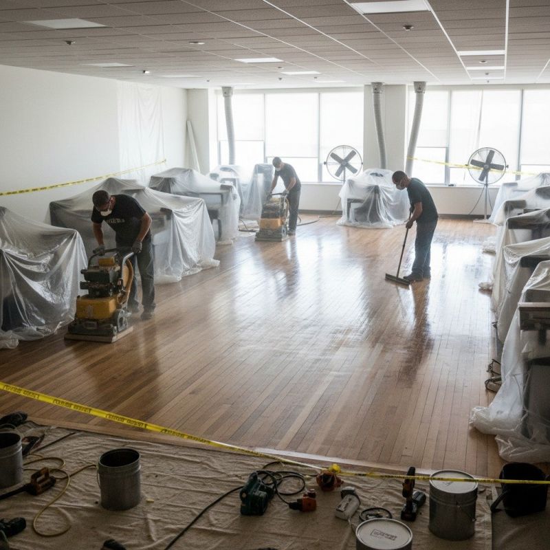 Wood Floor Wax Removal